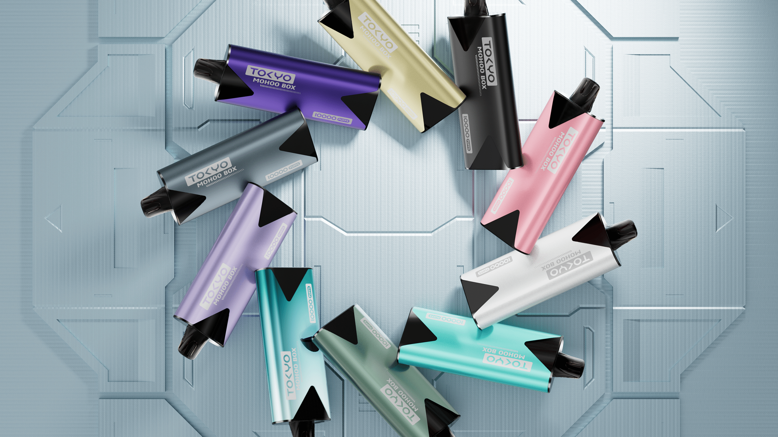 TOKYO MOHOO BOX 東京魔盒煙桿｜便攜大容量 台灣電子菸批發 711取貨 - 電子煙潮流商城