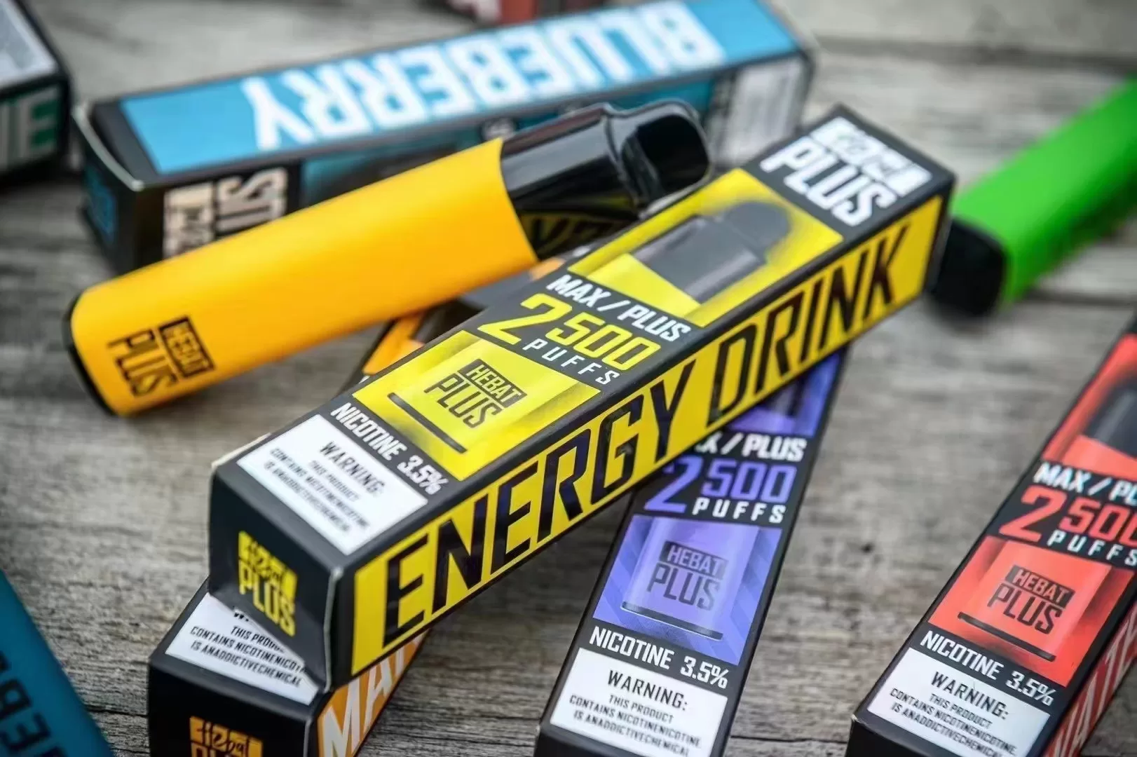 Hebat 2500口喜貝 高品質一次性電子煙 多口味拋棄式設計 - 電子煙潮流商城