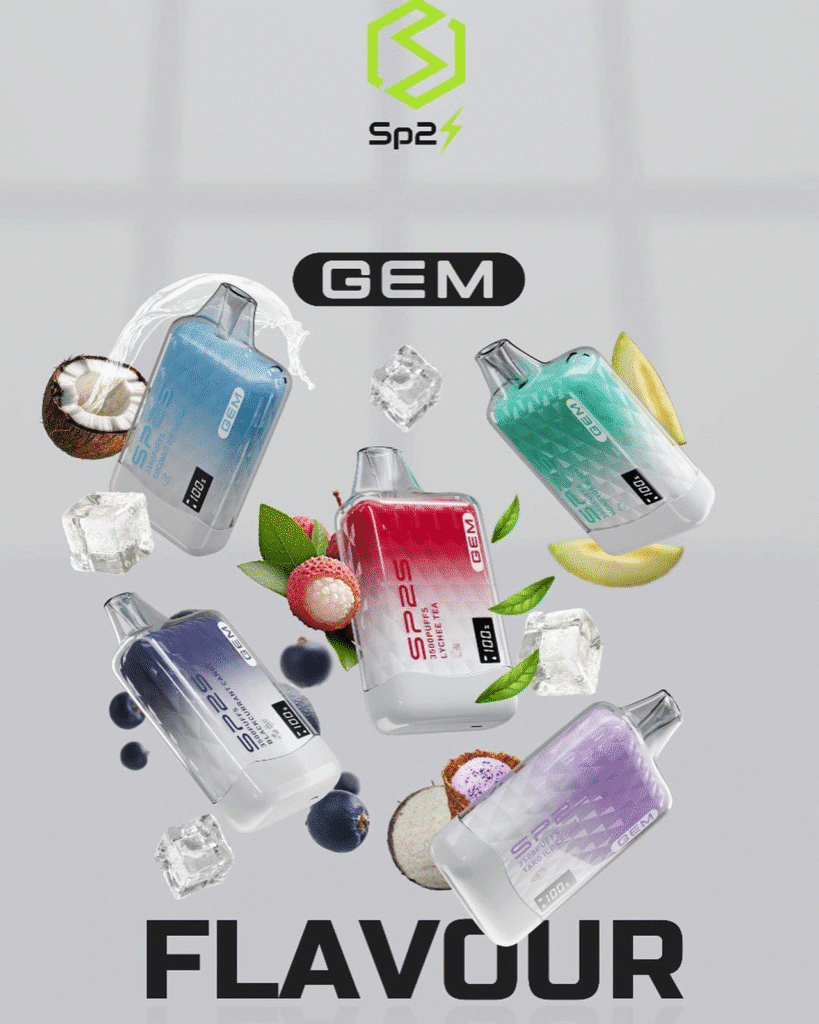 SP2S GEM9000口拋棄式電子煙